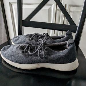 Chic mens Allbirds merino sneaker shoe size 14 gray